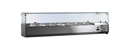סלטייה שולחנית מקוררת 150 ס"מ - תאי גסטרונום 1/4